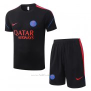 Chandal del Paris Saint-Germain Manga Corta 2026-2027 Negro - Pantalon Corto