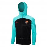 Chaqueta con Capucha del Barcelona 2022-2023 Azul y Negro