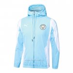 Rompevientos del Manchester City 2024-2025 Azul
