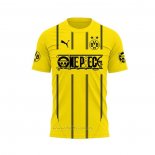 Camiseta Borussia Dortmund ONE PIECE 2025-2026 Amarillo Tailandia