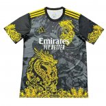 Camiseta Real Madrid Dragon 2024-2025 Gris Tailandia
