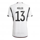 Camiseta Alemania Jugador Muller Primera 2022