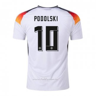 Camiseta Alemania Jugador Podolski Primera 2024