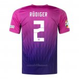 Camiseta Alemania Jugador Rudiger Segunda 2024