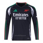 Camiseta Arsenal Segunda Manga Larga 2024-2025