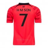 Camiseta Corea del Sur Jugador Son Heung Min Primera 2022