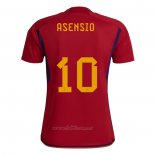 Camiseta Espana Jugador Asensio Primera 2022