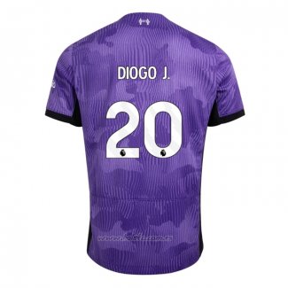 Camiseta Liverpool Jugador Diogo J. Primera 2023-2024