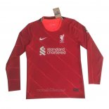 Camiseta Liverpool Primera Manga Larga 2021-2022