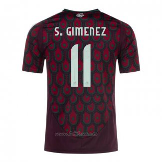 Camiseta Mexico Jugador S.Gimenez Primera 2024