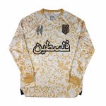 Camiseta Palestina Special Manga Larga 2025-2026 Amarillo