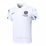 Camiseta Polo del Paris Saint-Germain 2024-2025 Blanco