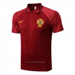 Camiseta Polo del Portugal 2022-2023 Rojo