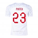 Camiseta Polonia Jugador Piatek Primera 2022