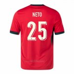 Camiseta Portugal Jugador Neto Primera 2024