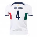 Camiseta Portugal Jugador Ruben Dias Segunda 2022