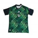 Camiseta Pre Partido del Mexico 2026 Verde Negro