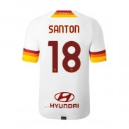 Camiseta Roma Jugador Santon Segunda 2021-2022