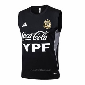 Camiseta de Entrenamiento Argentina Sin Mangas 2025-2026 Negro