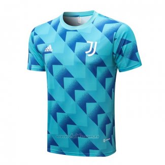 Camiseta de Entrenamiento Juventus 2022-2023 Azul