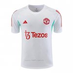 Camiseta de Entrenamiento Manchester United 2023-2024 Blanco