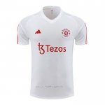 Camiseta de Entrenamiento Manchester United 2023-2024 Blanco
