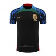 Camiseta de Entrenamiento Portugal 2022-2023 Negro