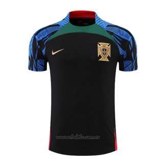 Camiseta de Entrenamiento Portugal 2022-2023 Negro