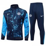 Chandal de Chaqueta del Chelsea Nino 2024-2025 Azul Oscuro