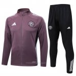 Chandal de Chaqueta del Manchester United 2025-2026 Marron
