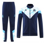 Chandal de Chaqueta del Olympique Marsella 2022-2023 Azul