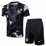 Chandal del Corinthians Manga Corta 2025-2026 Negro - Pantalon Corto