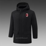 Chaqueta Invierno del AC Milan 2024-2025 Negro