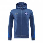 Chaqueta con Capucha del Inter Milan 2024-2025 Azul