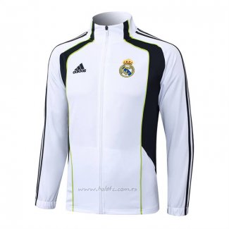 Chaqueta del Real Madrid 2025-2026 Blanco Negro