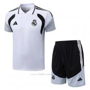 Conjunto Polo del Real Madrid 2026-2027 Blanco