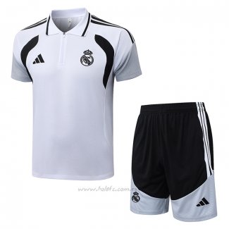 Conjunto Polo del Real Madrid 2026-2027 Blanco