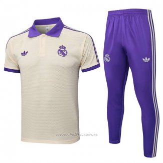 Conjunto Polo del Real Madrid 2025-2026 Amarillo