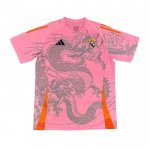 Camiseta Real Madrid Dragon 2025-2026 Rosa Tailandia