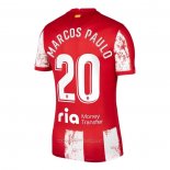 Camiseta Atletico Madrid Jugador Marcos Paulo Primera 2021-2022
