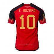 Camiseta Belgica Jugador E.Hazard Primera 2022