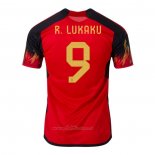 Camiseta Belgica Jugador R.Lukaku Primera 2022