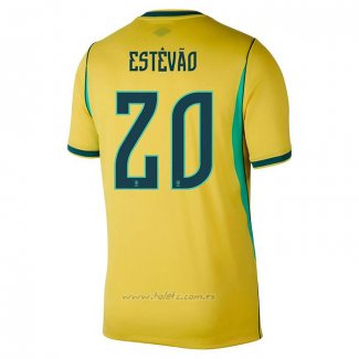 Camiseta Brasil Jugador Estevao Primera 2026