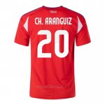 Camiseta Chile Jugador Ch.Aranguiz Primera 2024