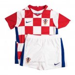 Camiseta Croacia Primera Nino 2020-2021