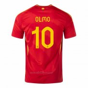 Camiseta Espana Jugador Olmo Primera 2024
