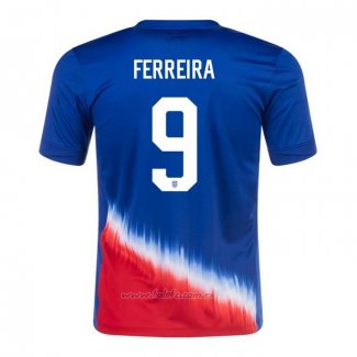 Camiseta Estados Unidos Jugador Ferreira Segunda 2024