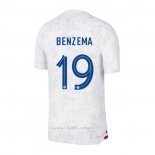 Camiseta Francia Jugador Benzema Segunda 2022