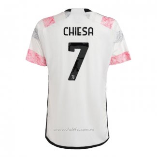 Camiseta Juventus Jugador Chiesa Segunda 2023-2024