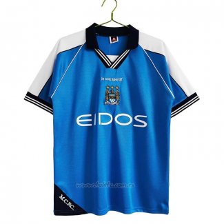 Camiseta Manchester City Primera Retro 99-01